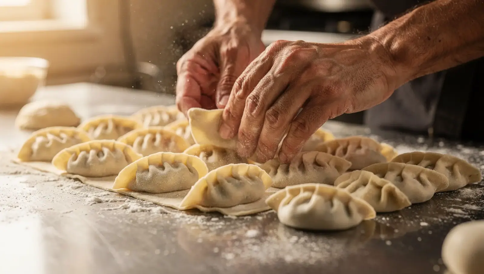 Why we still fold every dumpling by hand