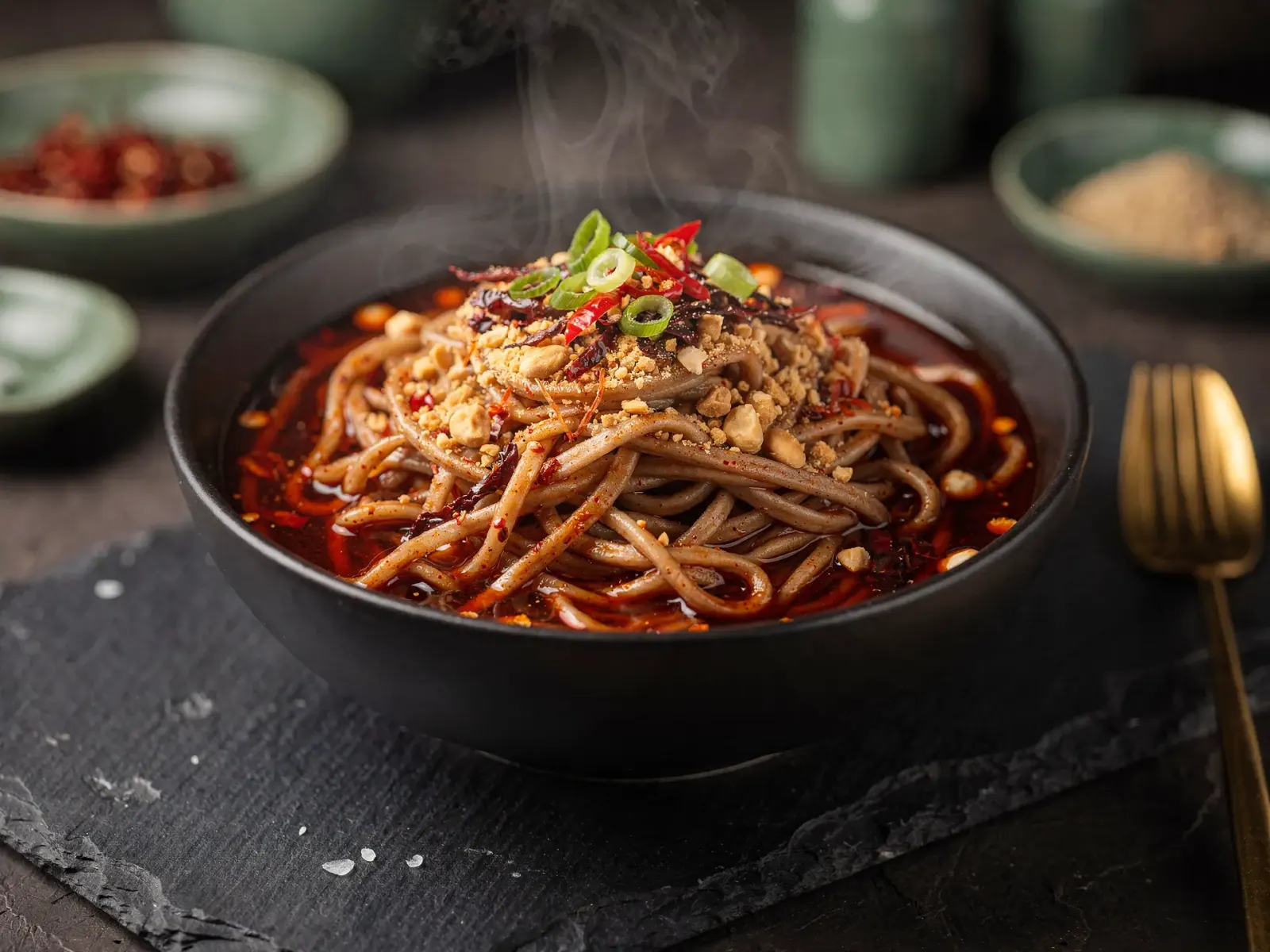 The chili oil we make in house