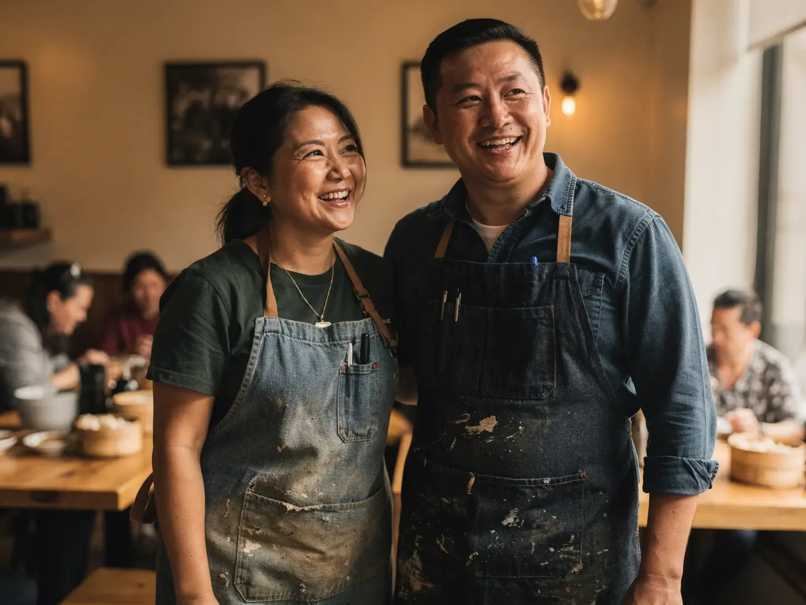 Mei and Daniel Lin, founders of Jade House